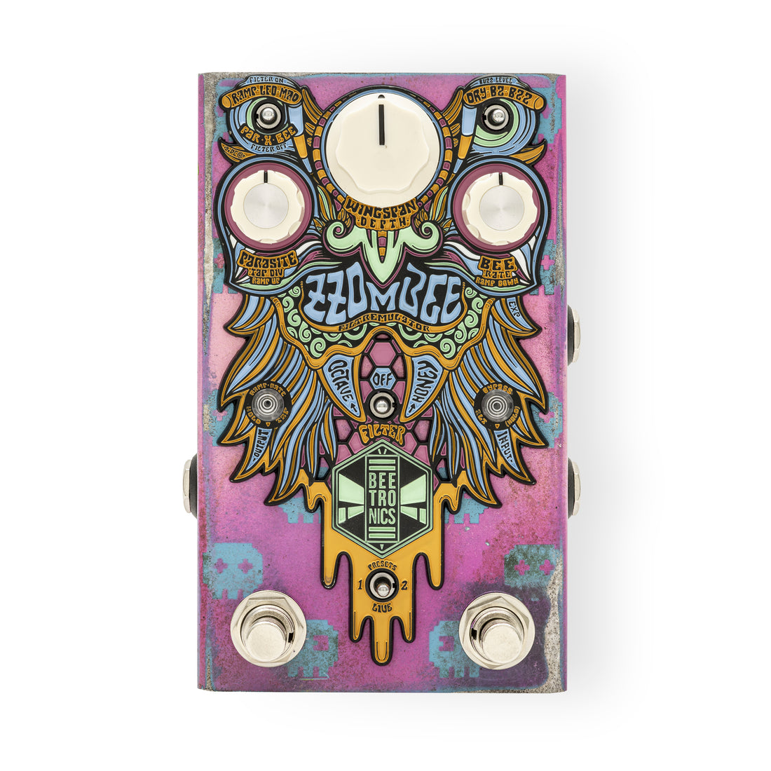 Zzombee Filtremulator • Custom Shop • 8-Beet Skull