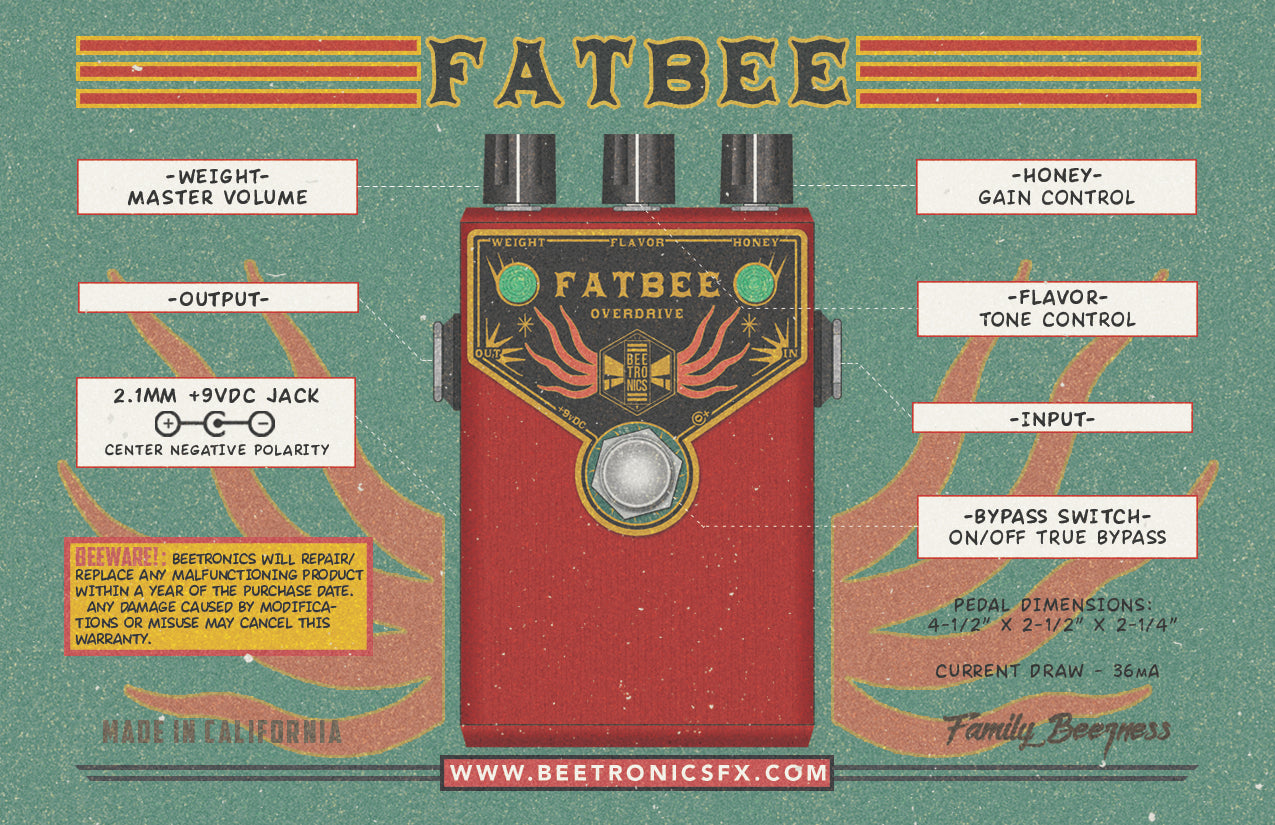FATBEE Overdrive • Babee Series – Beetronics